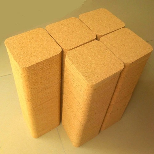 Pcs cork coasters square - pcs,