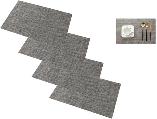Set pvc woven - 4x, placemats