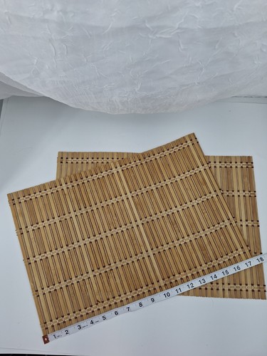 Bamboo placemats set - set, of