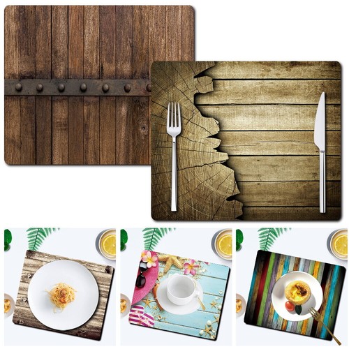 New pcs leather placemats - leather,