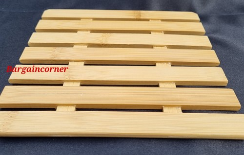 Wood table placemat heat - wood,