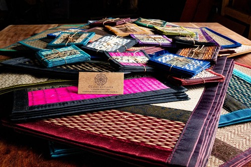 Cccollections hand woven table - cccollections,