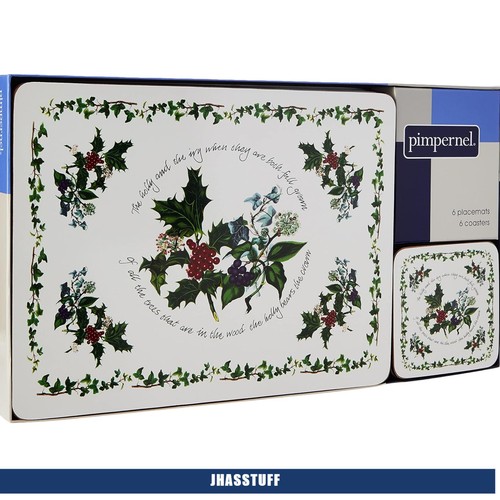 Set placemats coasters - set, 6