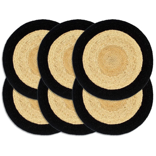 Round placemats 38cm natural - round, &