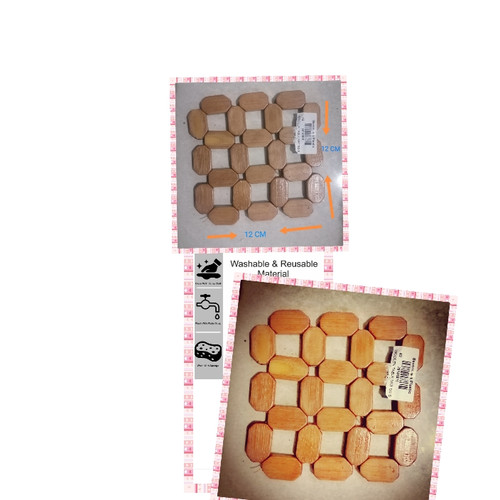 Wooden table mats - table,