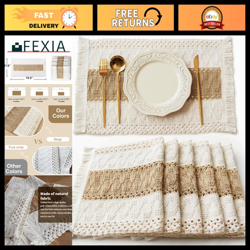 Set boho macrame - set, 6