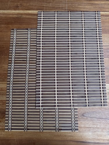Bamboo placemats table - bamboo, mat