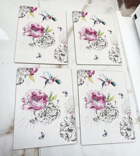 Place mats set - mats, coffee